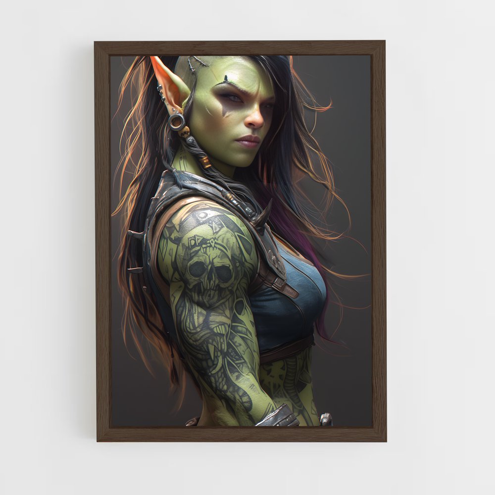 Poster La Gardienne des Runes – affiche World of Warcraft (vue 5)